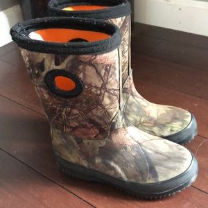 Kids Camouflage Camo Rain Snow Boots so 10 so cute